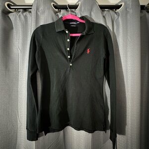 Polo Ralph Lauren Slim Fit Stretch Mesh Longsleeves Polo Shirt